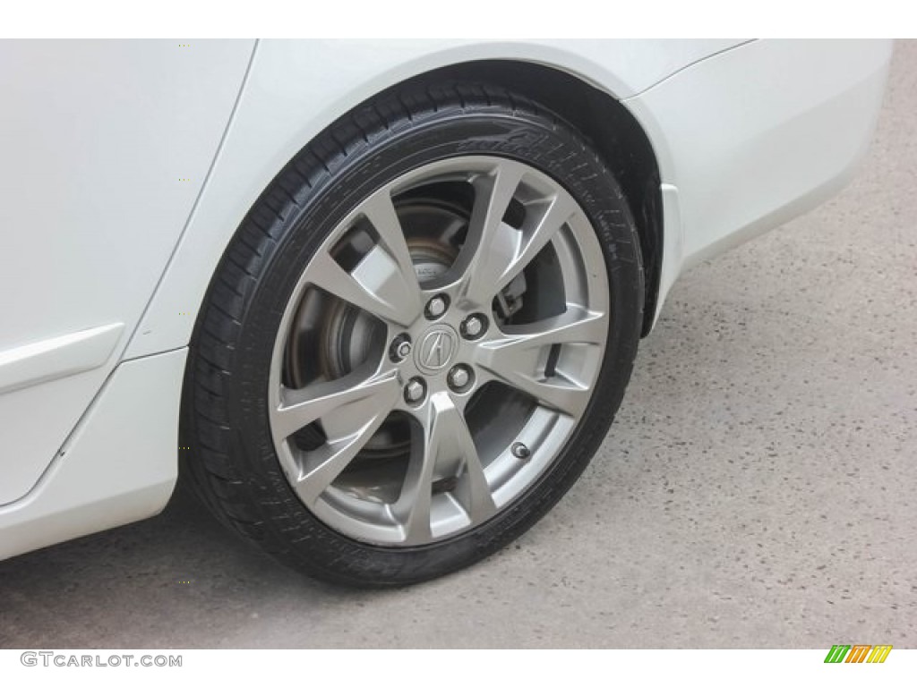 2012 TL 3.7 SH-AWD Advance - Bellanova White Pearl / Parchment photo #14