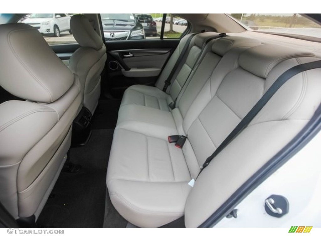 2012 TL 3.7 SH-AWD Advance - Bellanova White Pearl / Parchment photo #22