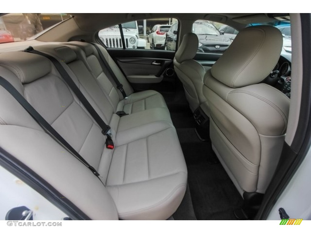 2012 TL 3.7 SH-AWD Advance - Bellanova White Pearl / Parchment photo #25