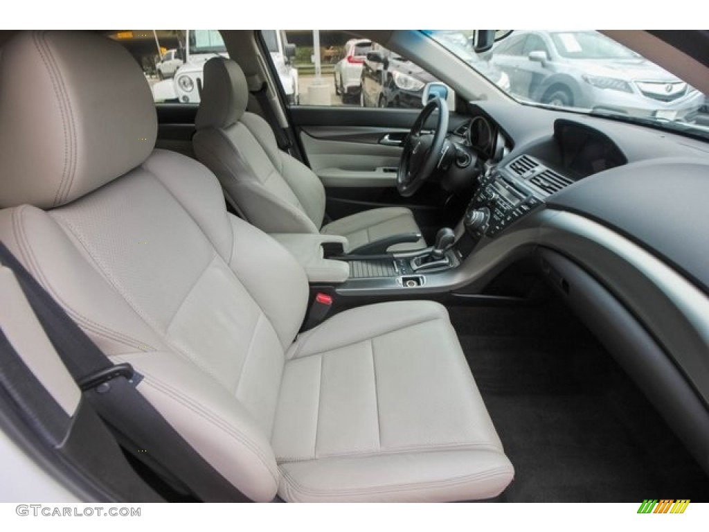 2012 TL 3.7 SH-AWD Advance - Bellanova White Pearl / Parchment photo #27