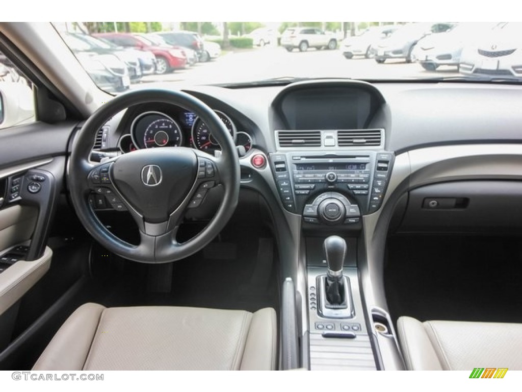 2012 TL 3.7 SH-AWD Advance - Bellanova White Pearl / Parchment photo #29