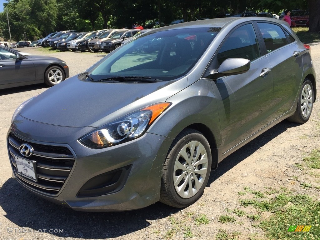 2016 Elantra GT  - Galactic Gray / Black photo #7