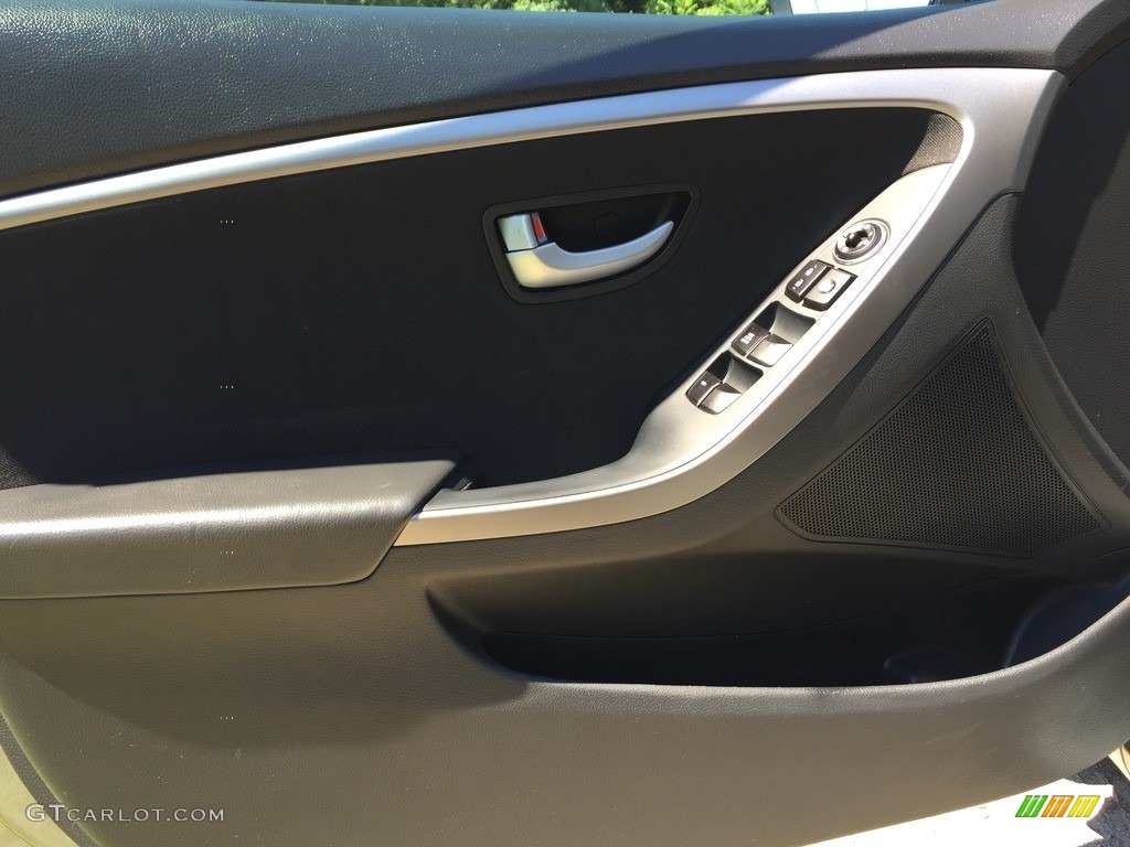 2016 Elantra GT  - Galactic Gray / Black photo #8