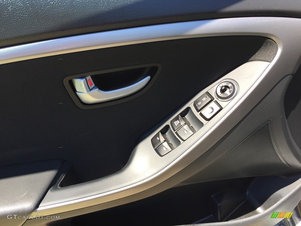 2016 Elantra GT  - Galactic Gray / Black photo #9