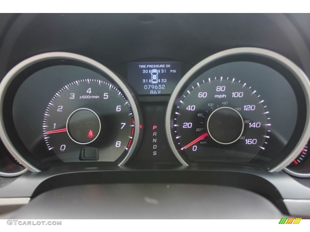 2012 TL 3.7 SH-AWD Advance - Bellanova White Pearl / Parchment photo #39
