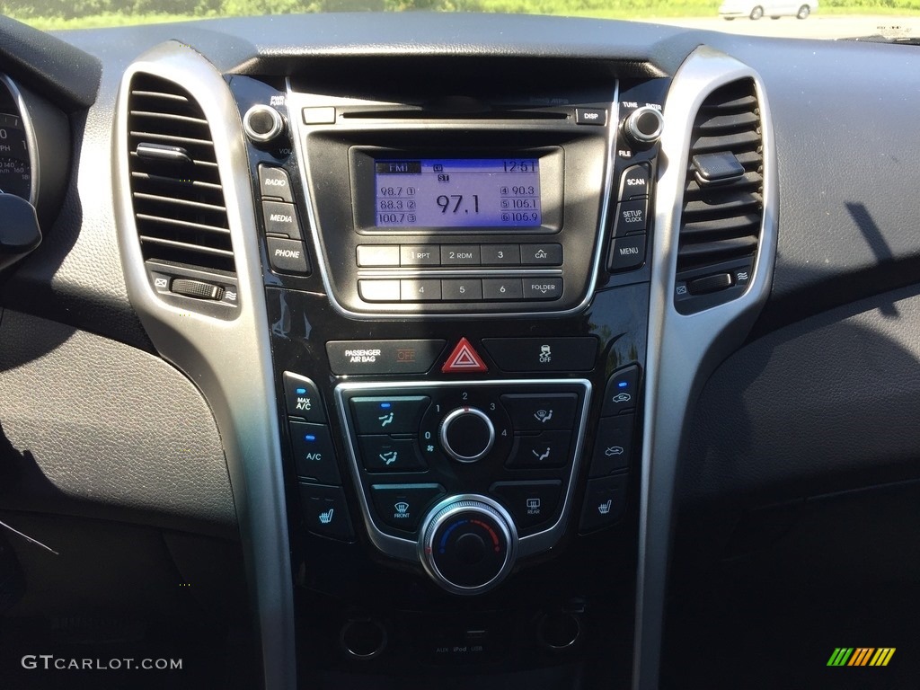 2016 Elantra GT  - Galactic Gray / Black photo #12