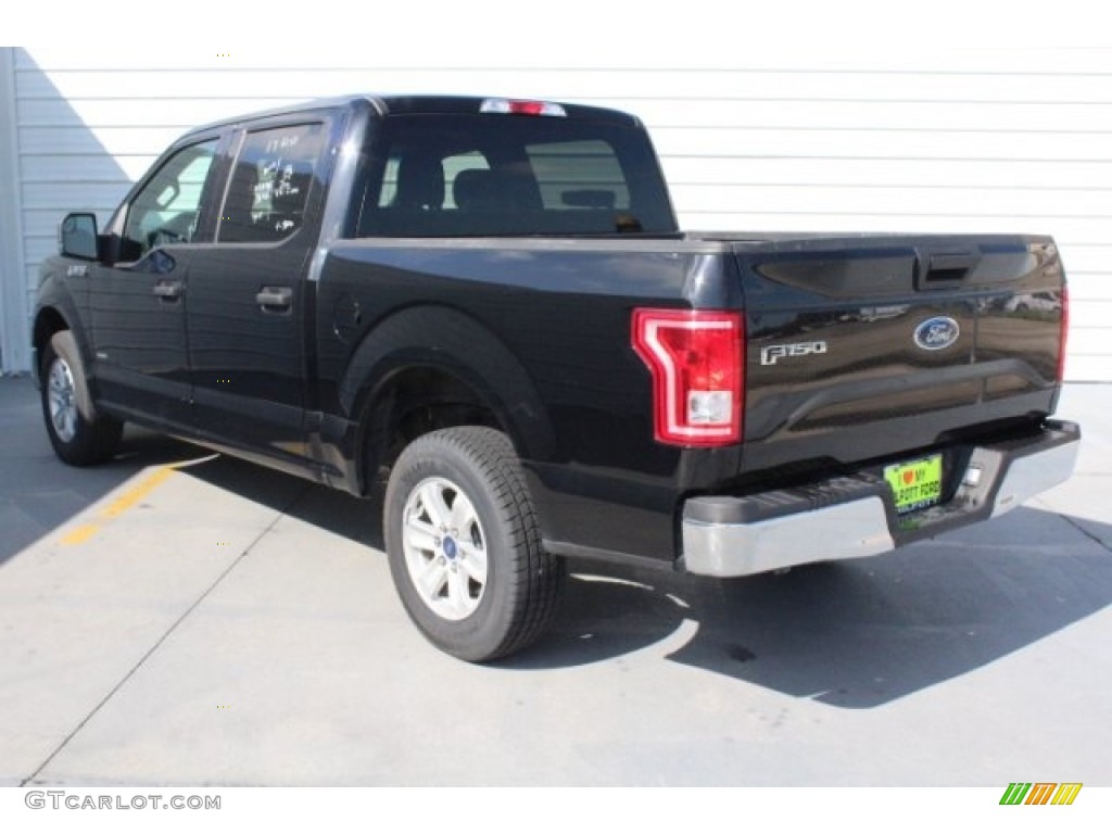 2017 F150 XLT SuperCrew - Shadow Black / Black photo #9