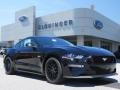 2018 Shadow Black Ford Mustang GT Fastback  photo #1