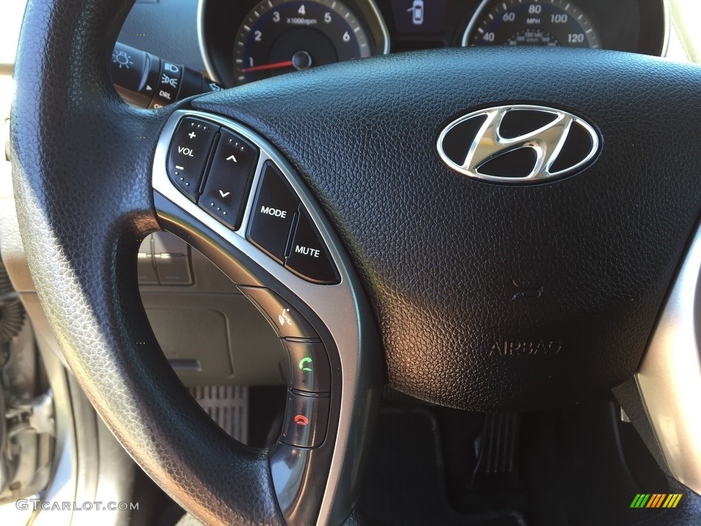 2016 Elantra GT  - Galactic Gray / Black photo #15