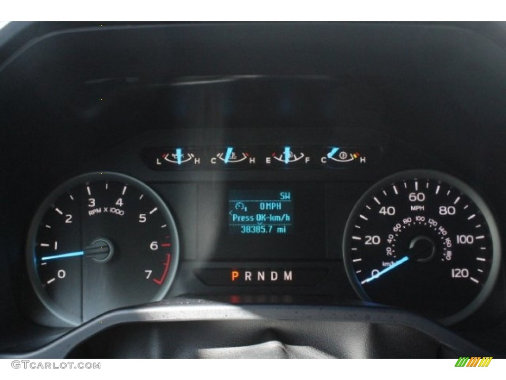 2017 F150 XLT SuperCrew - Shadow Black / Black photo #22