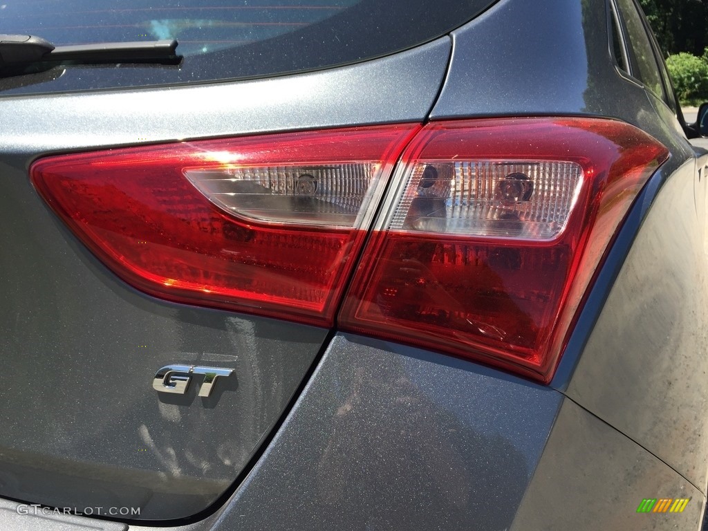 2016 Elantra GT  - Galactic Gray / Black photo #27