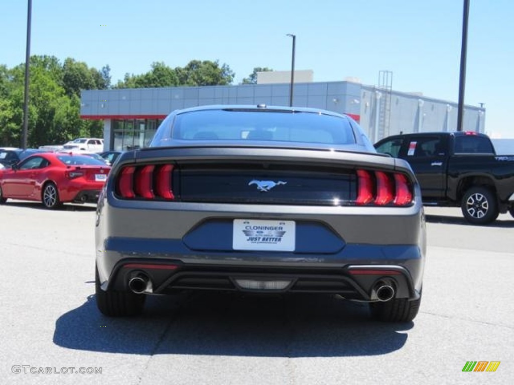 2018 Mustang EcoBoost Fastback - Magnetic / Ebony photo #23