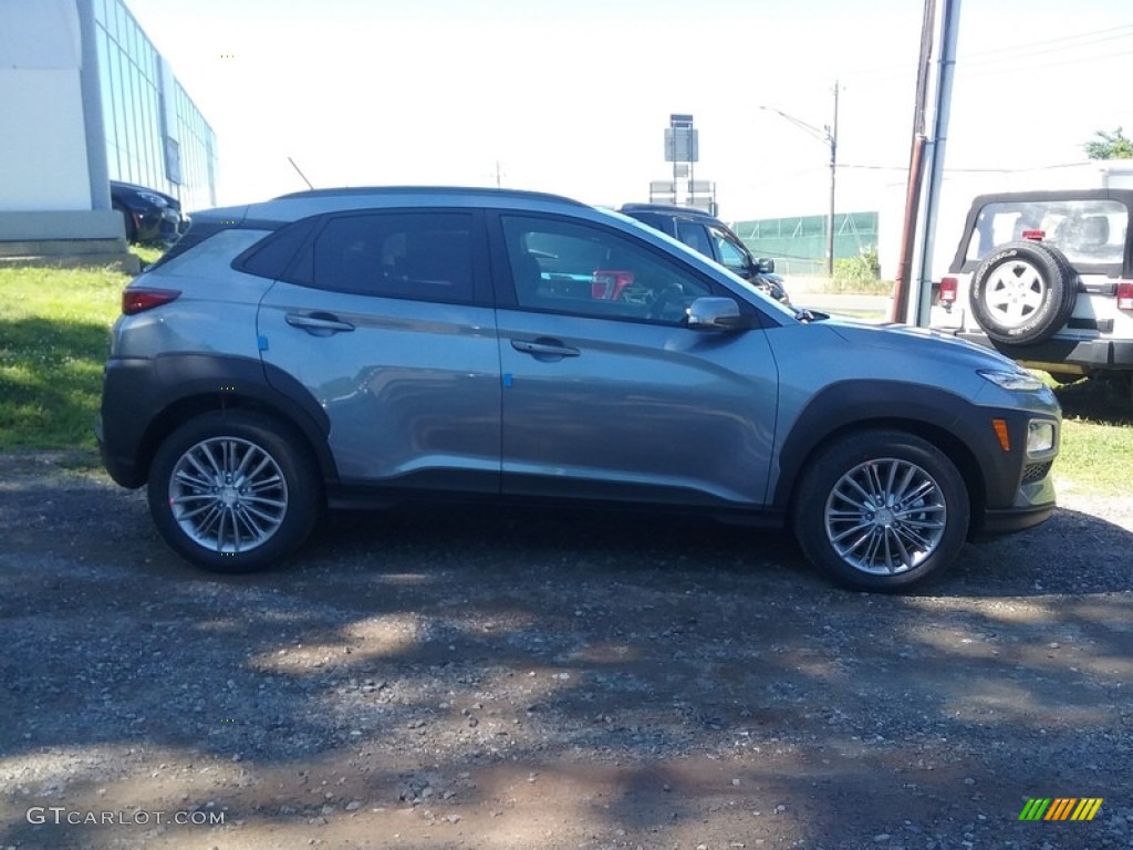 2018 Kona SEL AWD - Sonic Silver / Black photo #3