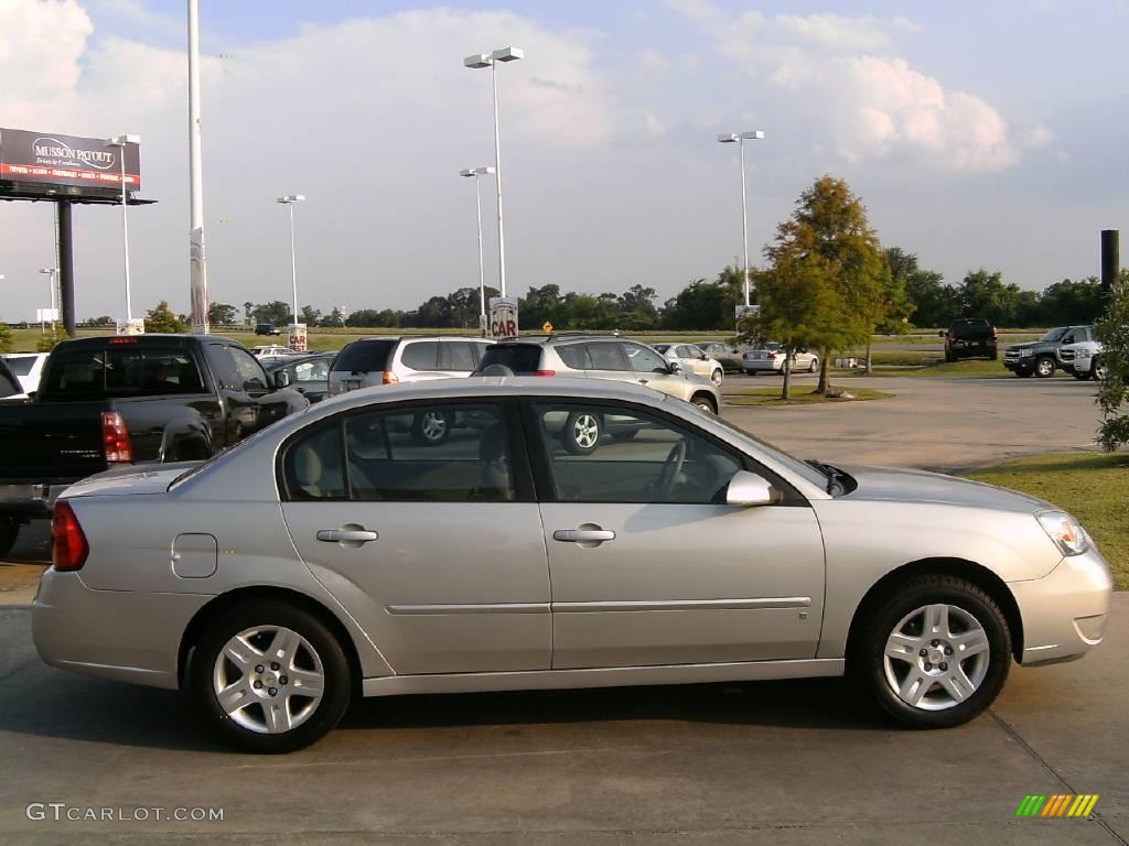 2006 Malibu LT Sedan - Silverstone Metallic / Titanium Gray photo #4