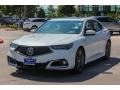 2019 Platinum White Pearl Acura TLX A-Spec Sedan  photo #3