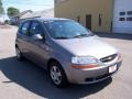 2007 Medium Gray Chevrolet Aveo 5 LS Hatchback  photo #11