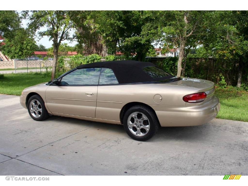 2000 Sebring JXi Convertible - Champagne Pearl / Camel photo #8