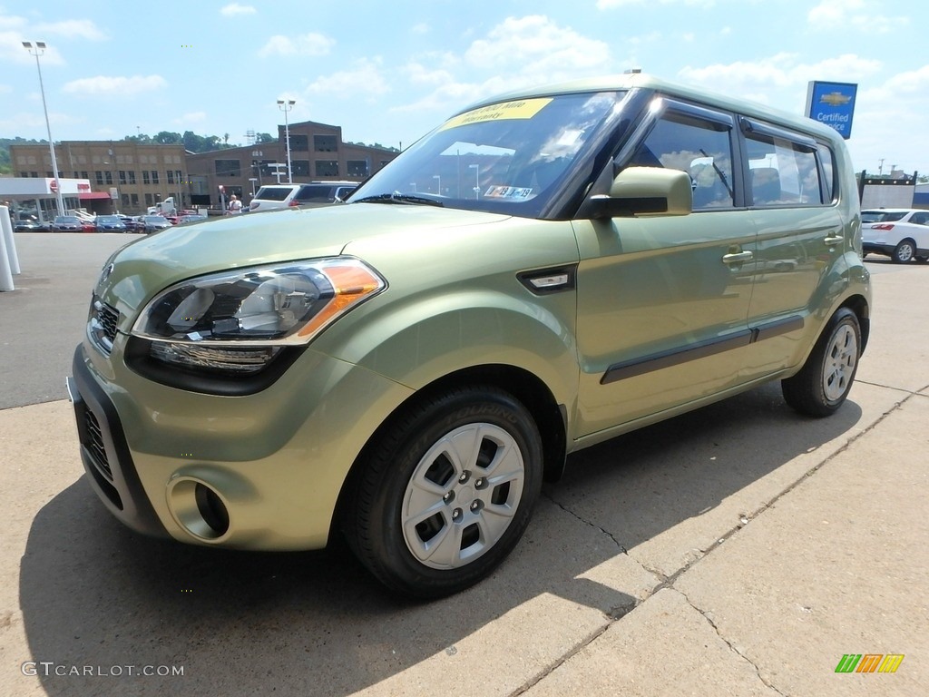 2013 Soul 1.6 - Alien Green / Black Cloth photo #8