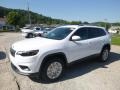 2019 Bright White Jeep Cherokee Latitude 4x4  photo #1