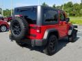 2016 Firecracker Red Jeep Wrangler Willys Wheeler 4x4  photo #5