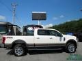 2018 White Platinum Metallic Ford F250 Super Duty Lariat Crew Cab 4x4  photo #6