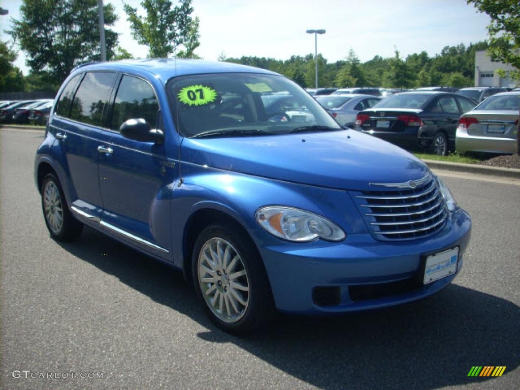 2007 PT Cruiser Street Cruiser Pacific Coast Highway Edition - Ocean Blue Pearl / Pastel Slate Gray/Blue photo #1