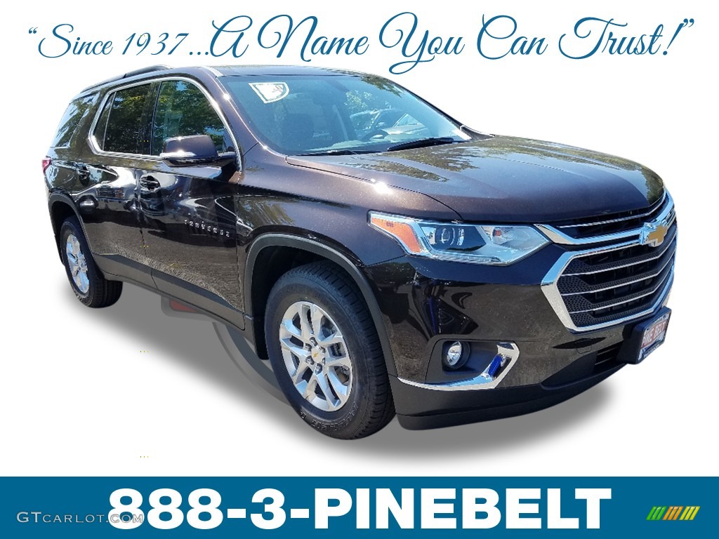 2019 Traverse LT - Havana Brown Metallic / Jet Black photo #1