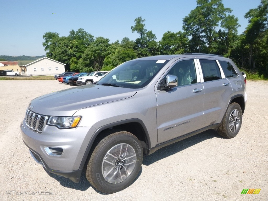 2018 Grand Cherokee Limited 4x4 - Billet Silver Metallic / Black photo #1