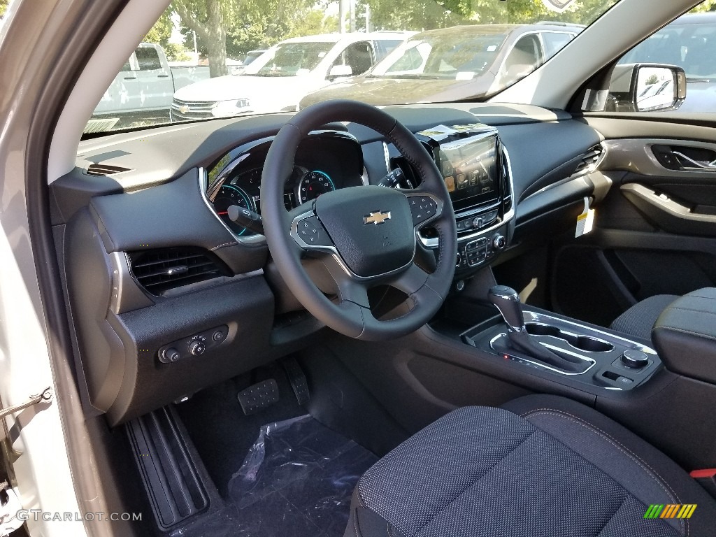 Jet Black Interior 2019 Chevrolet Traverse LT AWD Photo #128195797