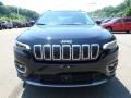 2019 Diamond Black Crystal Pearl Jeep Cherokee Limited 4x4  photo #8