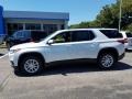 Pearl White - Traverse LT AWD Photo No. 3