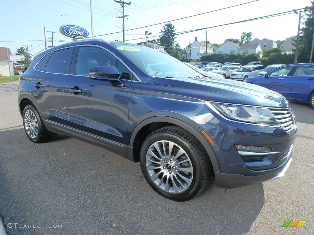 2015 MKC AWD - Midnight Sapphire Metallic / Ebony photo #3