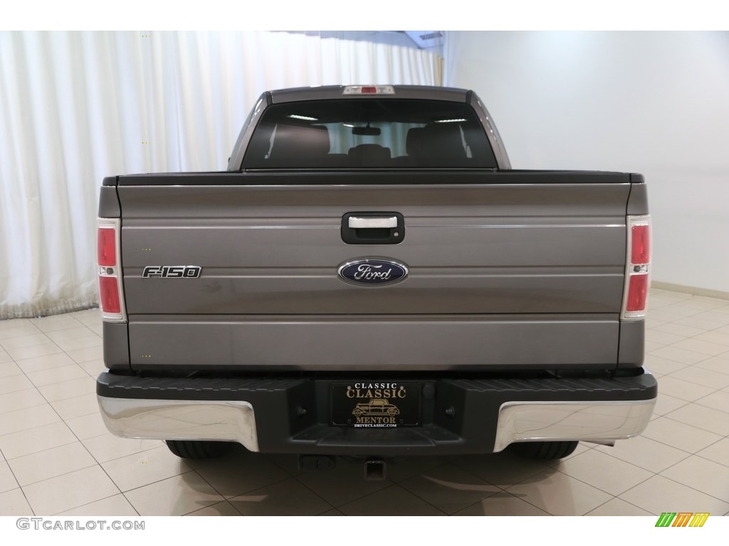 2014 F150 XLT SuperCab 4x4 - Sterling Grey / Steel Grey photo #17