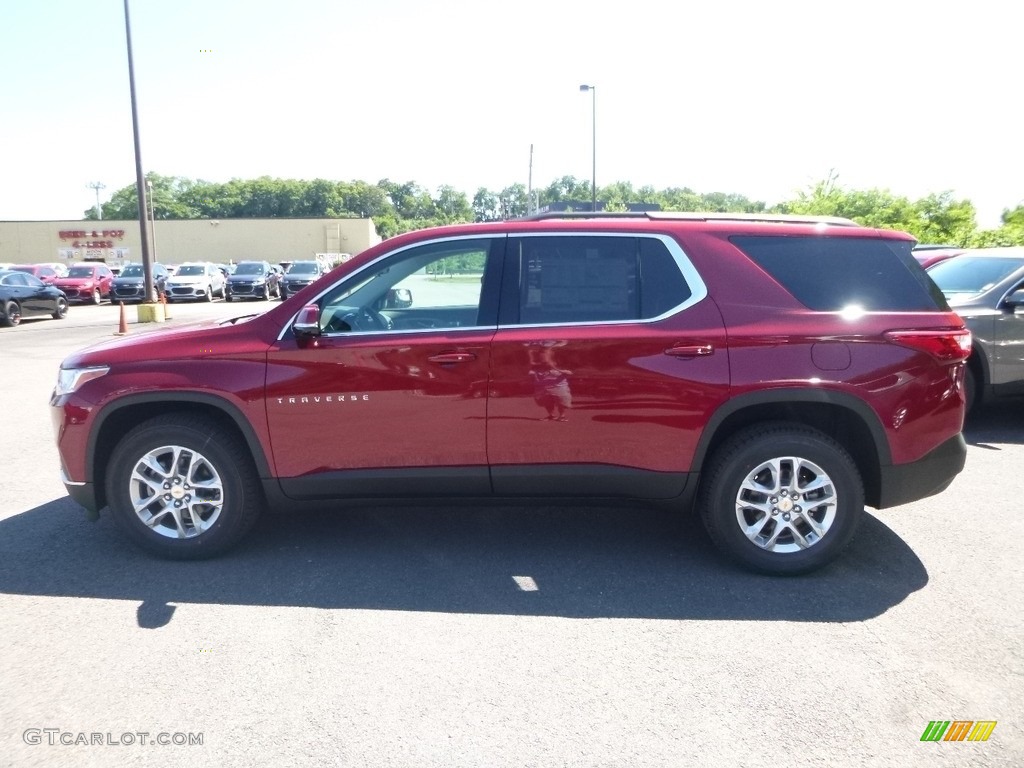 2019 Traverse LT AWD - Cajun Red Tintcoat / Jet Black photo #2