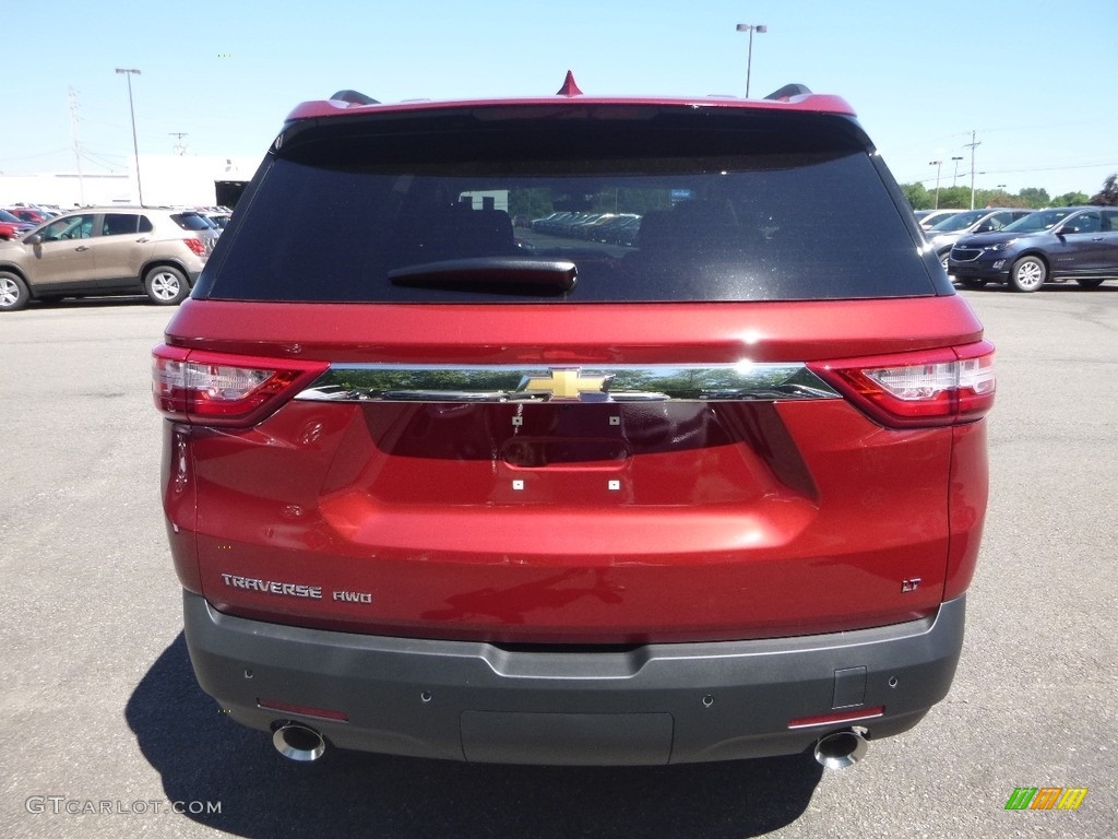 2019 Traverse LT AWD - Cajun Red Tintcoat / Jet Black photo #4