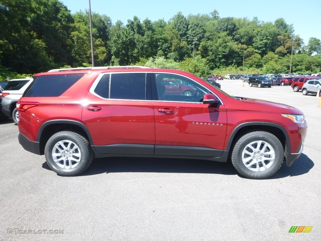 2019 Traverse LT AWD - Cajun Red Tintcoat / Jet Black photo #6