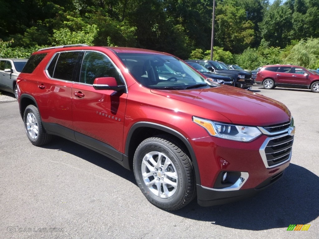 2019 Traverse LT AWD - Cajun Red Tintcoat / Jet Black photo #7