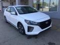 2018 Ceramic White Hyundai Ioniq Hybrid SEL  photo #1