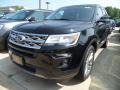 2018 Shadow Black Ford Explorer XLT 4WD  photo #1