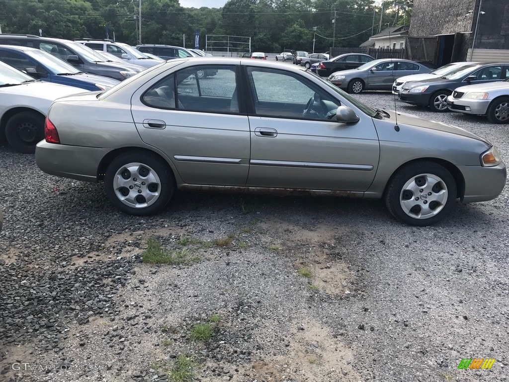 2004 Sentra 1.8 - Bronze Shimmer / Sage photo #6