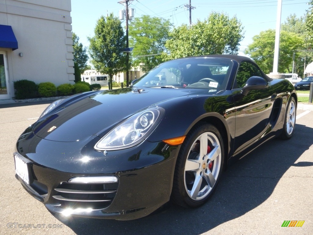 Black Porsche Boxster