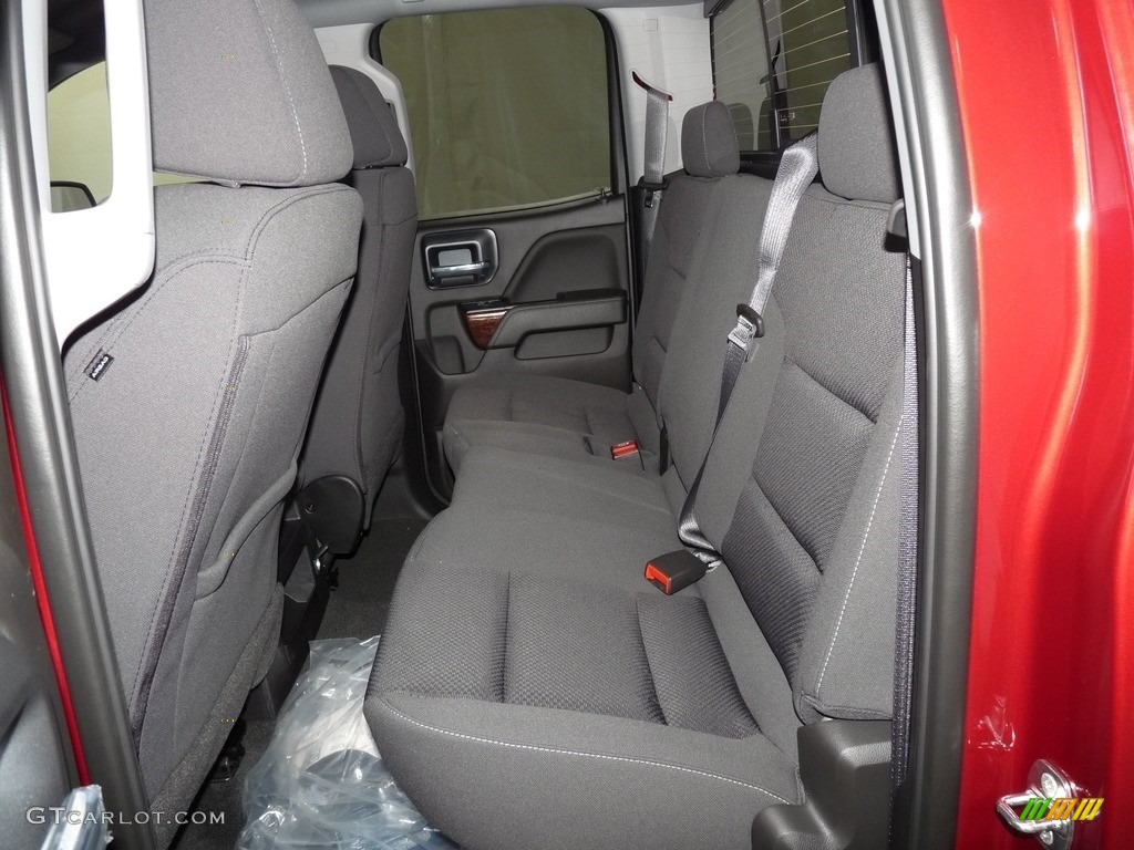 2018 Sierra 1500 SLE Double Cab 4WD - Red Quartz Tintcoat / Jet Black photo #7