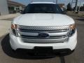 2015 Oxford White Ford Explorer XLT 4WD  photo #2