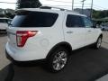 2015 Oxford White Ford Explorer XLT 4WD  photo #5