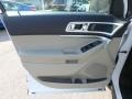 2015 Oxford White Ford Explorer XLT 4WD  photo #13