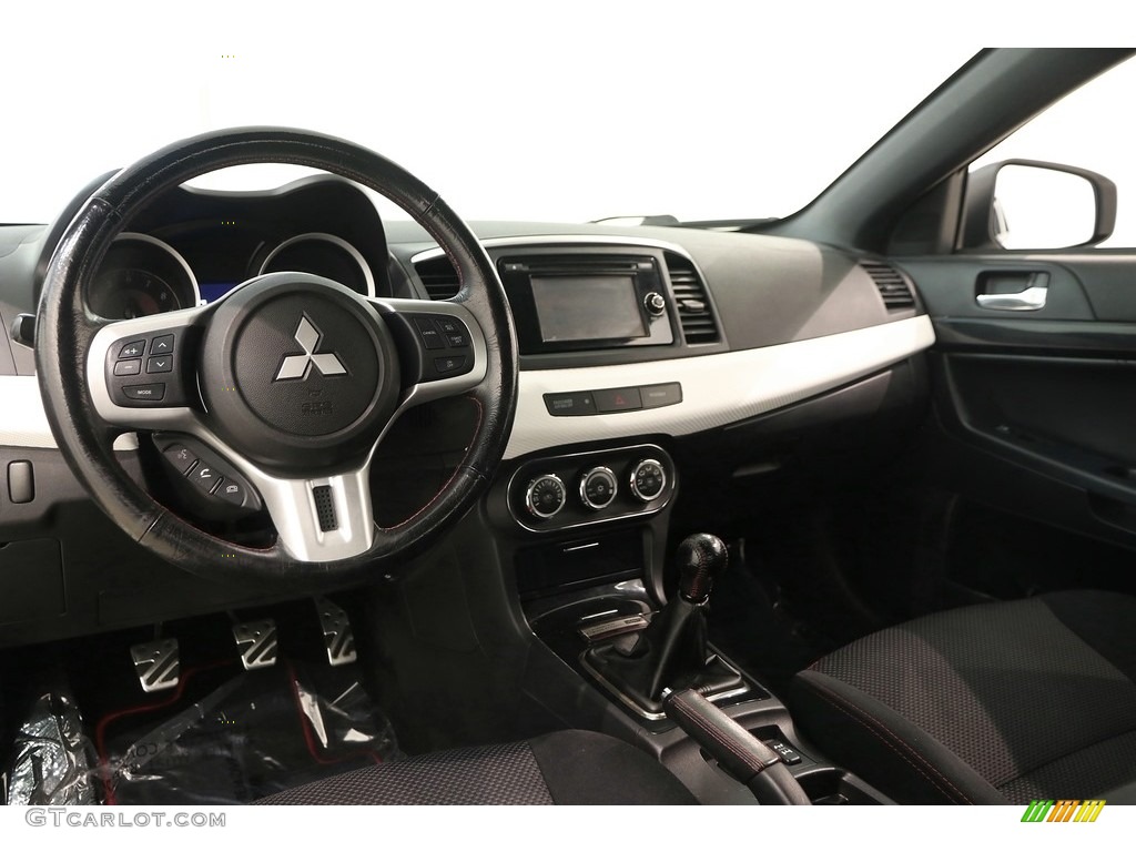 2015 Mitsubishi Lancer Evolution Final Edition Black Dashboard Photo #128210664