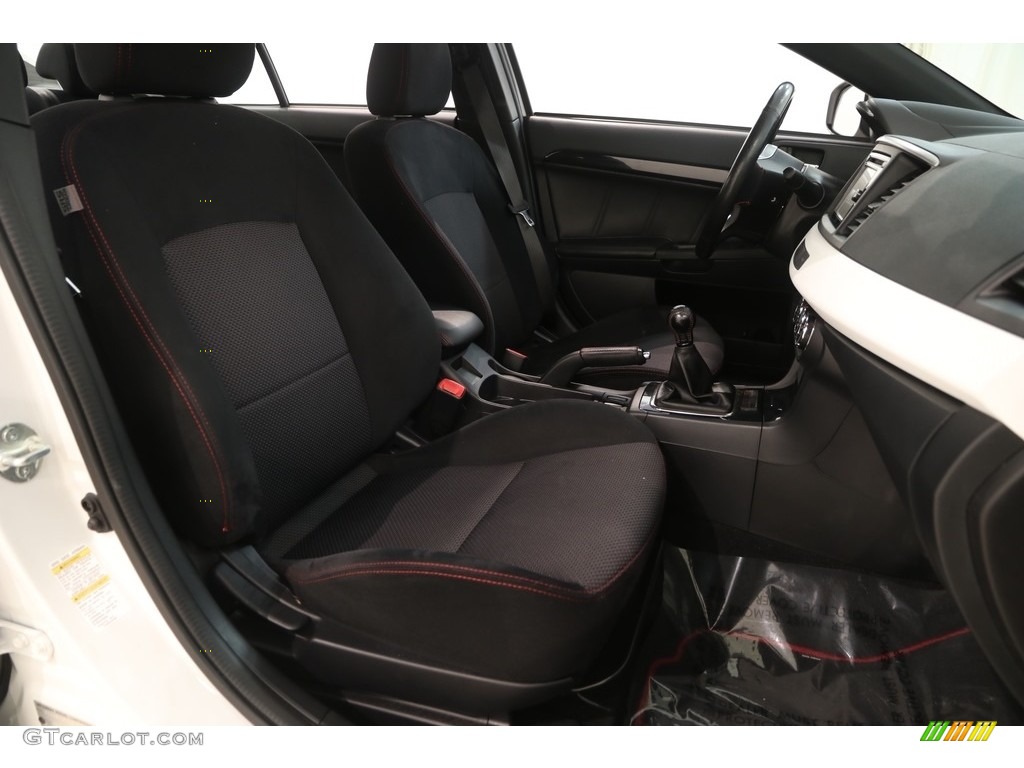 Black Interior 2015 Mitsubishi Lancer Evolution Final Edition Photo #128210739