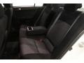 2015 Mitsubishi Lancer Evolution Black Interior Rear Seat Photo