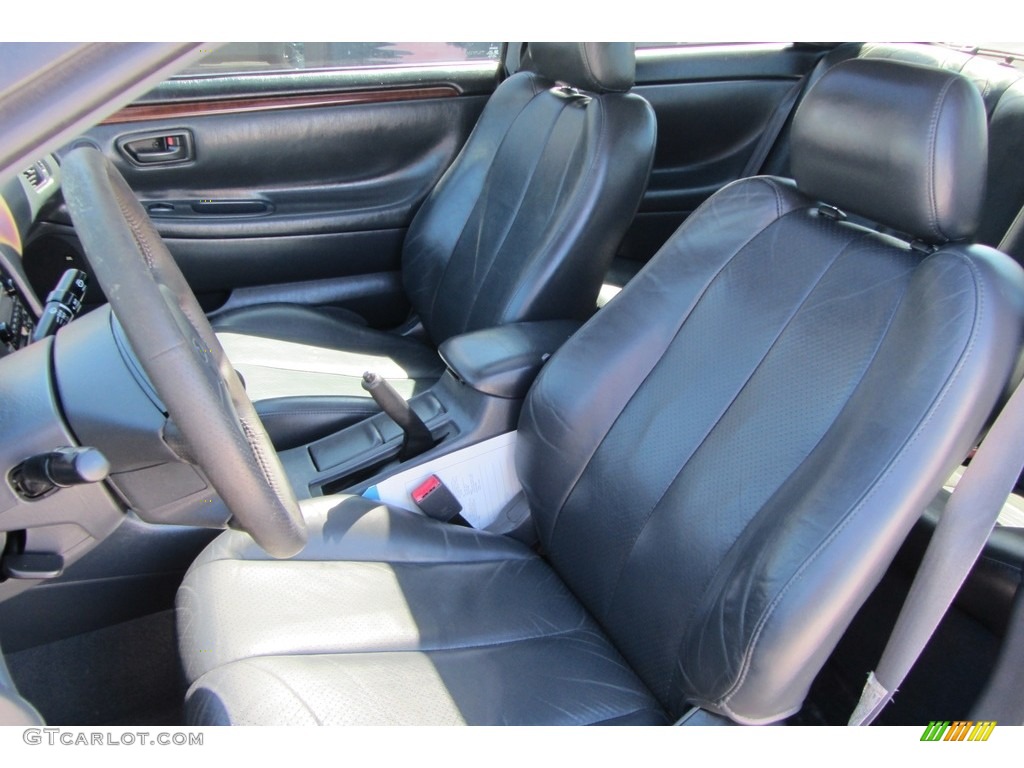 2000 Solara SE V6 Coupe - Black Sand Pearl / Charcoal photo #11