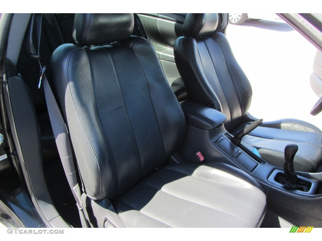 2000 Solara SE V6 Coupe - Black Sand Pearl / Charcoal photo #16